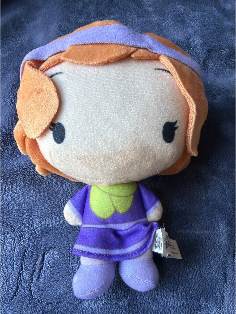 Scooby Doo Daphne Chibi Plush Stuffed Doll Cute Purple 7" Toy Factory